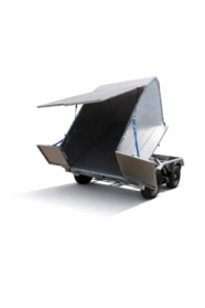 Skip bin trailer